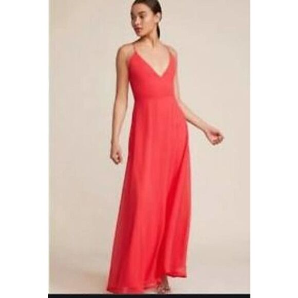 BB Dakota RSVP Maxi Full Length Lace Up Party Dress - Picture 1 of 12